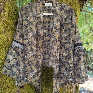 Kantha Bae Silk Shrug